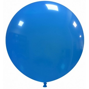 Palloncino in Lattice Pastello 80 cm. Blu Chiaro - Round