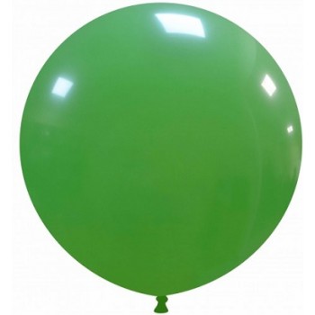 Palloncino in Lattice Pastello 80 cm. Verde Scuro - Round