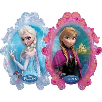 Palloncino Mylar Super Shape 78 cm. Anna and Elsa Frozen