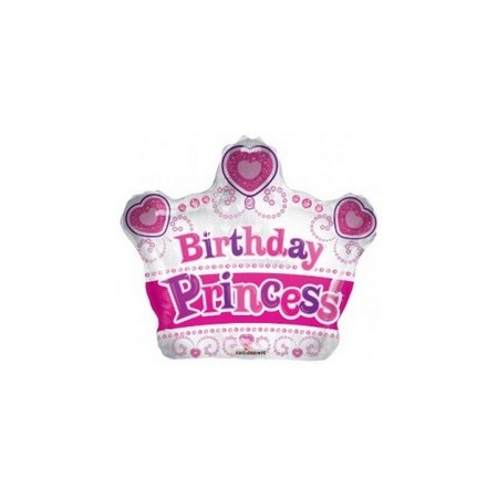 Palloncino Mylar Mini Shape Princess Crown - 30 cm.