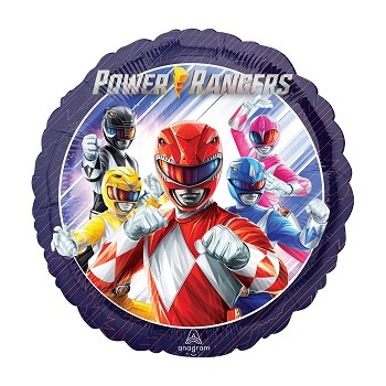 Palloncino Mylar 45 cm. Power Rangers