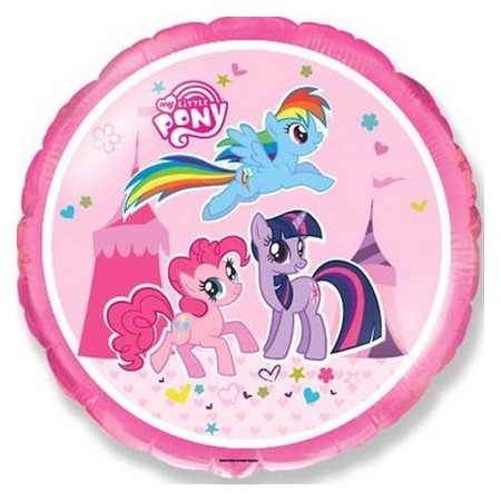 Palloncino Mylar 45 cm. My Little Pony Circus Pink