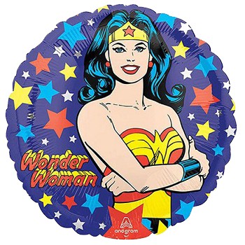 Palloncino Mylar 45 cm. Wonder Woman