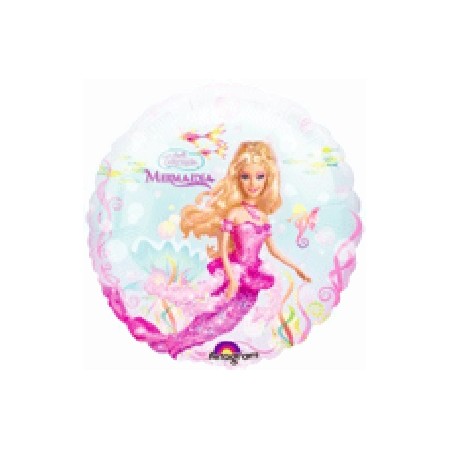 Palloncino Mylar 45 cm. Barbie Mermaidia