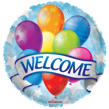Palloncino Mylar 45 cm. Welcome Banner & Balloons