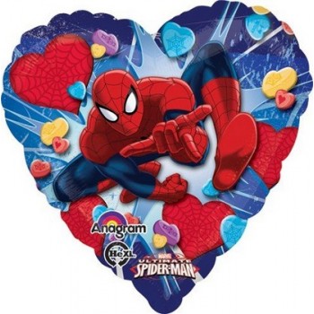 Palloncino Mylar 45 cm. Spider-Man Love 