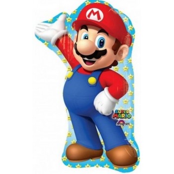 Palloncino Mylar Super Shape 83 cm. Super Mario Bros