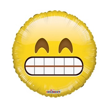 Palloncino Mylar 45 cm. Smiley Teeth