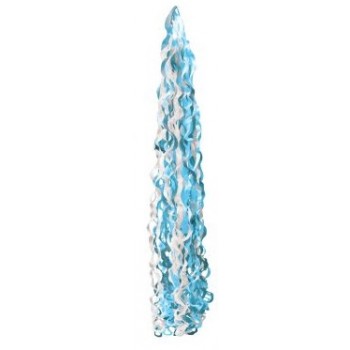 Coda per palloncini Twirlz Azzurro Elegant - h. 86 cm - 1 pz