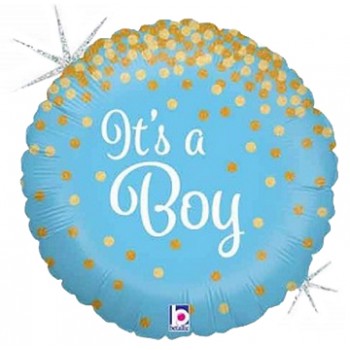 Palloncino Mylar 45 cm. Boy - It's a Boy