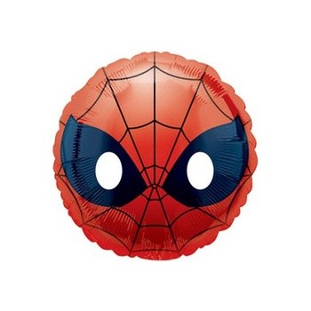 Palloncino Mylar Mini Shape Spider-Man Emoji - 22 cm.