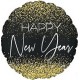 Palloncino Mylar 45 cm. New Year Crazy Confetti