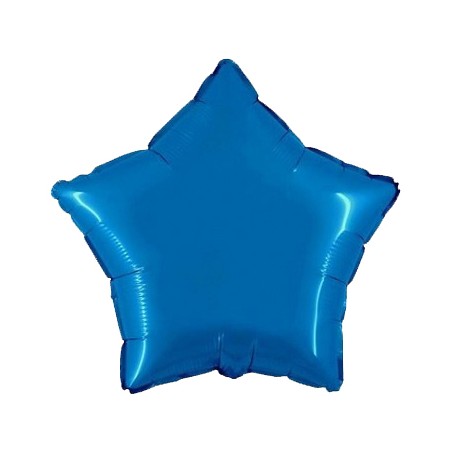Palloncino Mylar 45 cm. Stella Blu