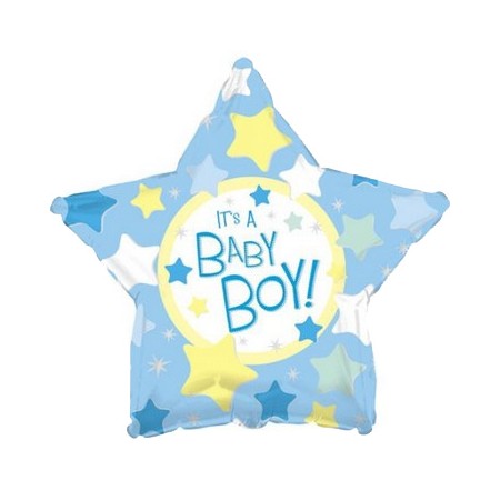Palloncino Mylar 45 cm. Boy - It's a Boy Star 