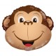 Palloncino Mylar Mini Shape 35 cm. Monkey Head