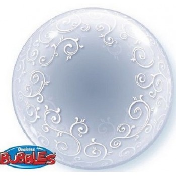 Palloncino Bubble 61 cm. Filigrana
