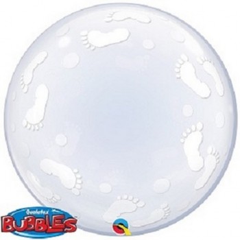 Palloncino Bubble 61 cm. Piedini