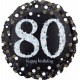 Palloncino Mylar 45 cm. 80° Sparkling Birthday