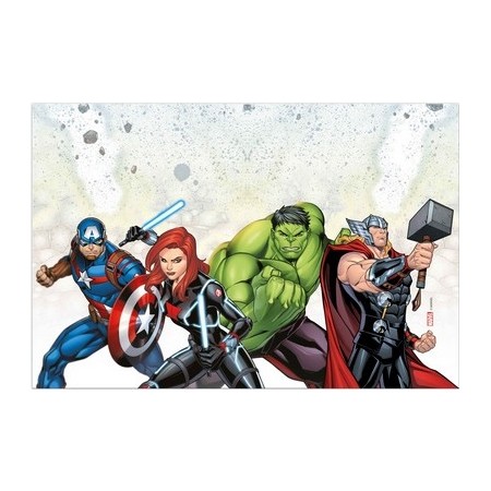 Coordinato Avengers - Tovaglia Plastica 120x180 cm.