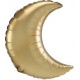 Palloncino Mylar Super Shape 91 cm. Luna Grande Oro Satinata