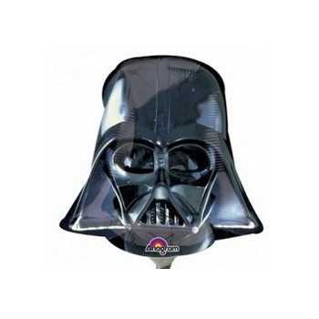 Palloncino Mylar Mini Shape Star Wars Darth Vader Helmet - 35 cm.