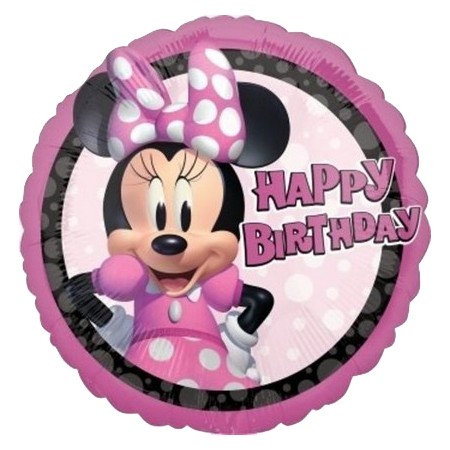 Palloncino Mylar 45 cm. Minnie Mouse Forever Birthday