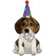 Palloncino Mylar Super Shape 104 cm. Birthday Puppy