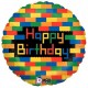 Palloncino Mylar 45 cm. R - Birthday Blocks Lego
