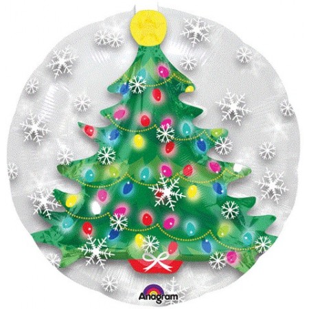 Palloncino Bubble 60 cm. Bubble Christmas Tree