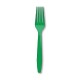 Coordinato Verde Smeraldo - Forchetta Plastica - 24 pz.