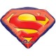 Palloncino Mylar Super Shape 66 cm. Superman Emblem