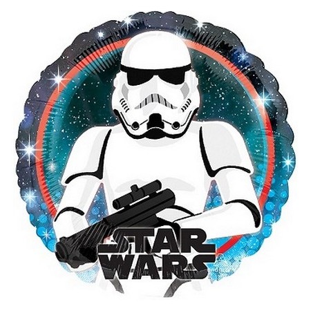 Palloncino Mylar 45 cm. Star Wars Galaxy Stormtrooper