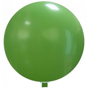 Palloncino in Lattice Mongolfiera 115 cm. Verde - Round