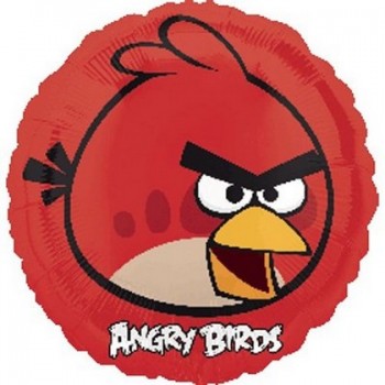 Palloncino Mylar 45 cm. Angry Birds Red Bird