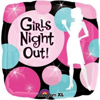Palloncino Mylar 45 cm. Girls Night Out Party