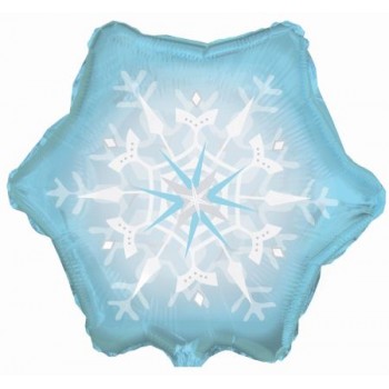 Palloncino Mylar 45 cm. Snowflake Shape