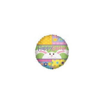 Palloncino Mylar Micro 10 cm. Easter Peek-A-Boo Bunny