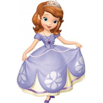 Palloncino Mylar Super Shape 106 cm. Disney Princess Sofia The First