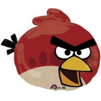 Palloncino Mylar Super Shape 58 cm. Angry Birds Red