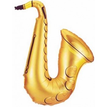 Palloncino Mylar Super Shape 93 cm. Saxophone