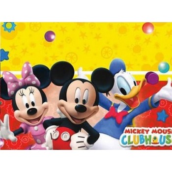 Coordinato Mickey Mouse Clubhouse - Tovaglia Plastica 120x180 cm.