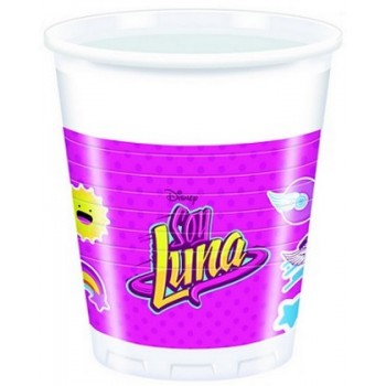 Coordinato Soy Luna - Bicchiere Plastica 200 ml. - 8 pz.
