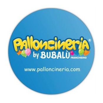 Bollino Personalizzato Palloncineria - diametro 4 cm