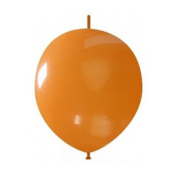 Palloncino in Lattice Link 32 cm. Arancione