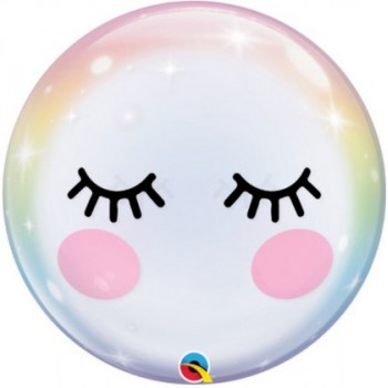 Palloncino Bubble 56 cm. Eyelashes