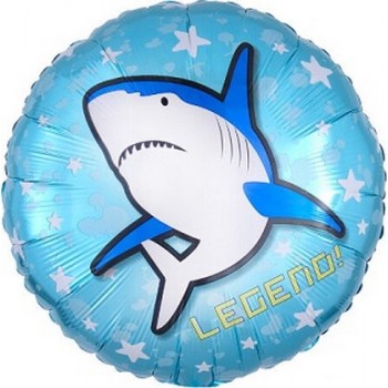Palloncino Mylar 45 cm. Epic Party Shark