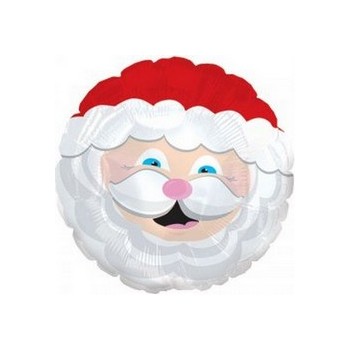 Palloncino Mylar Mini Shape 22 cm. Smiling Santa