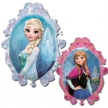 Palloncino Mylar Super Shape 78 cm. Anna and Elsa Frozen Treats