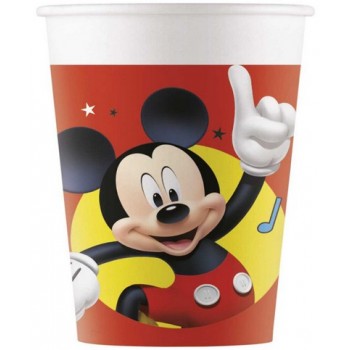 Coordinato Mickey Mouse - Bicchiere Carta 200 ml. - 8 pz.