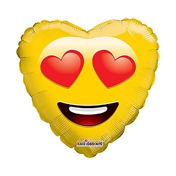 Palloncino Mylar 45 cm. Smiley In Love